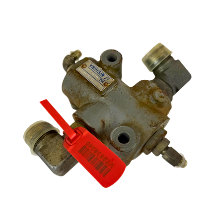 Stoppventil hammarhydraulik